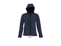 Softshell Sol's model Replay women lange rits met kap